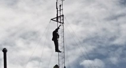 Con antecedentes suicidas sujeto que subió a edificio en el Centro para arrojarse