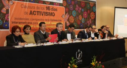 En México 50% de la población en riesgo de sufrir violencia de género: CNDH