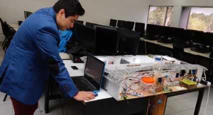 Estudiante del IPN desarrolla sistema inteligente de monitoreo de inmuebles