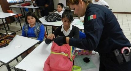 Alista SEP plan para detectar entrada de armas en planteles educativos