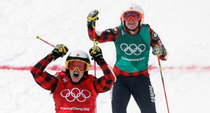 Oro y plata para Canadá en prueba olímpica femenina de skicross