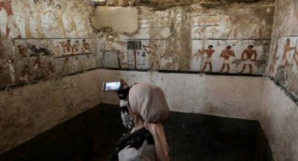 Descubren tumba de más de 4 mil años a las afueras de El Cairo