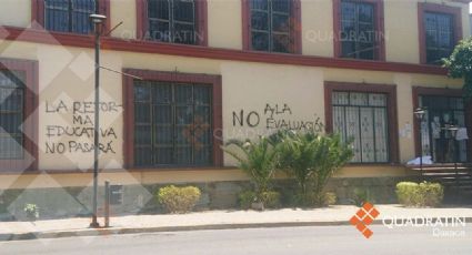 Vandaliza CNTE oficinas públicas en Oaxaca