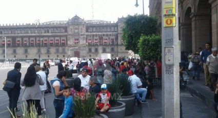 Cerrada circulación en 20 de Noviembre, por presencia de manifestantes