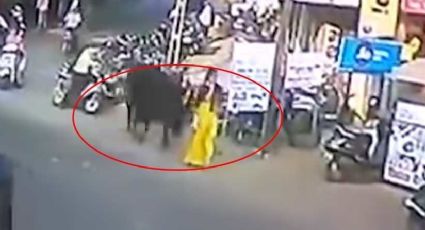 Toro de 900 kilos embiste a mujer y la arroja varios metros (VIDEO)