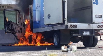 Bloqueos en Michoacán tras captura de objetivo criminal; incendian vehículos (VIDEO)