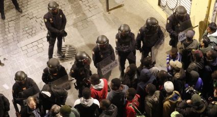 Disturbios en Madrid por muerte de ambulante africano (VIDEO)