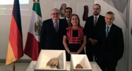 Dos piezas prehispánicas regresan a México tras batalla legal con Alemania 