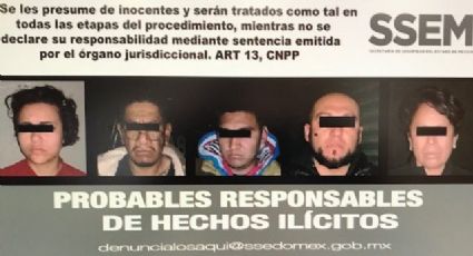 Captura policía mexiquense a cinco huachicoleros y asegura toma clandestina
