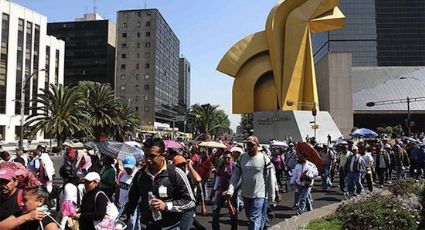 Cuatro manifestaciones afectarán la vialidad en la CDMX 