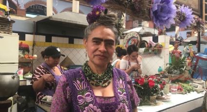 La cocina de Frida, un atractivo del mercado de Ocotlán, Oaxaca