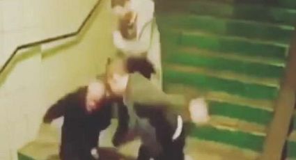 Anciano recibe brutal golpiza por pedirle adeudo a su jefe (VIDEO)