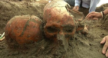 IPN descubre osamentas mortuorias del año 1,100 d.C. (FOTOS) 