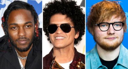 Kendrick Lamar, Ed Sheeran y Bruno Mars, como favoritos para premios Billboard 