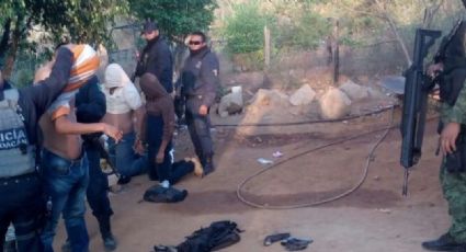 Detienen a siete sujetos con arsenal y equipo táctico en Michoacán