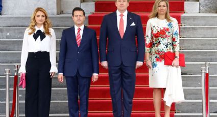 Rey de Holanda y Peña Nieto se reúnen en La Haya (FOTOS)