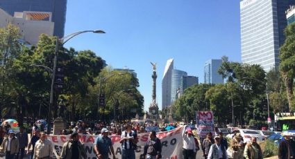 Este jueves, alertan cuatro manifestaciones en la CDMX