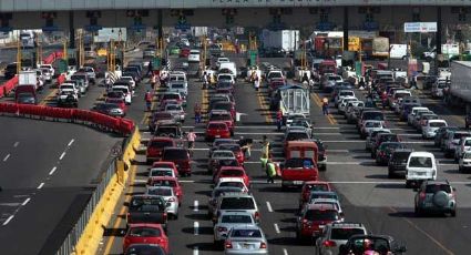 Autopistas presentan aforo vehicular por regreso de vacacionistas