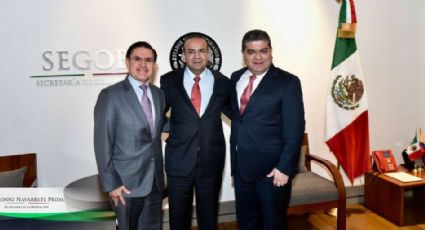 Se reúne Navarrete Prida con gobernadores de Coahuila y Durango 