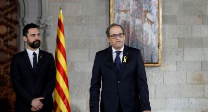 Torra asume presidencia de Cataluña en acto sin ceremonia (VIDEO)