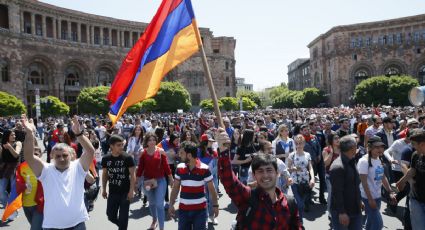 Oposición paraliza Armenia con campaña de desobediencia nacional (FOTOS)