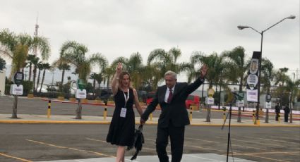 AMLO considera que le fue muy bien en el debate (VIDEO)