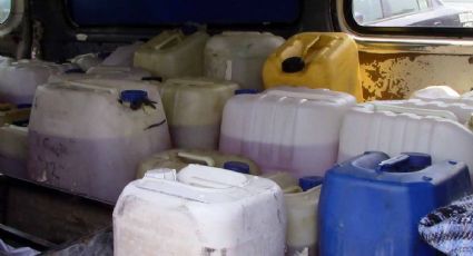 Autoridades decomisan siete mil litros de hidrocarburo en Nuevo León
