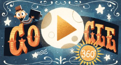 Google desarrolla primer doodle interactivo 360° sobre Georges Méliès (VIDEO)