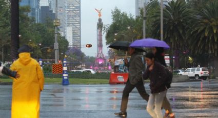 Activan alerta amarilla por lluvia y viento en cuatro delegaciones de CDMX