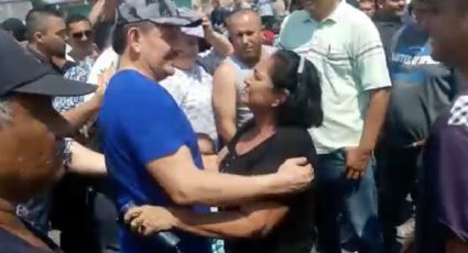'El Abuelo' es recibido con mariachis en Tepalcatepec, Michoacán (VIDEO)