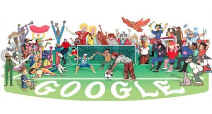 Google celebra el inicio del Mundial de Rusia 2018 con un doodle (VIDEO)
