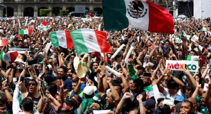 Júbilo por gol de México contra Alemania, mueve la tierra