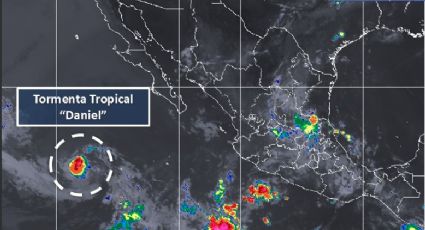 Se forma la tormenta tropical 'Daniel' en el Pacífico