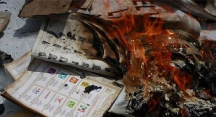 Roban y queman boletas electorales en Oaxaca 