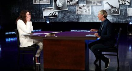 Anne Hathaway se lleva 'un gran susto' en programa de Ellen DeGeneres (VIDEO) 