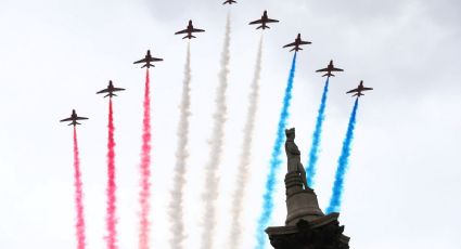 Real Fuerza Aérea celebra centenario en Reino Unido (VIDEO)