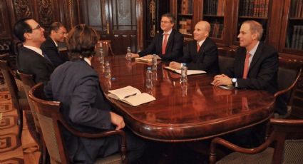 González Anaya se reunió con el secretario del Tesoro de EEUU 