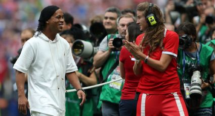 Will Smith y Ronaldinho roban cámara en ceremonia de clausura de Rusia 2018