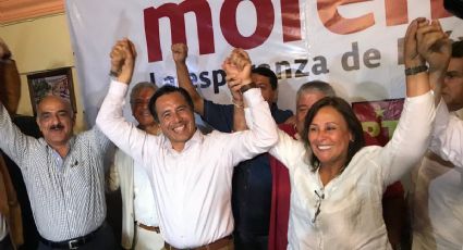 Cuitláhuac García a la cabeza en elección de Veracruz, de acuerdo al PREP 