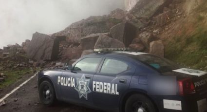 Se registran 2 derrumbes en menos de 24 horas en Autopista Durango-Mazatlan