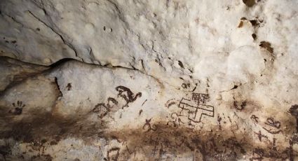 Descubren cueva con pinturas rupestres en Yucatán (FOTOS)