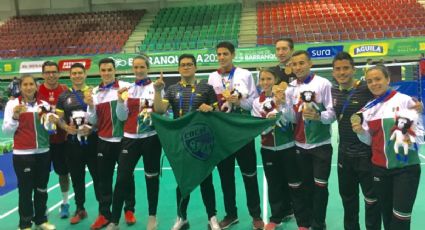 México gana oro en equipos mixtos de bádminton en Barranquilla 2018