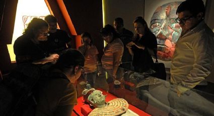 Ajuar funerario de la Reina Roja llega al Templo Mayor (FOTOS) 