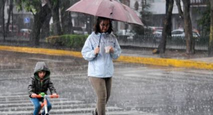 Persiste lluvia en al menos seis delegaciones de la CDMX
