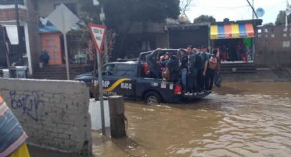 Destaca Collins que Policía auxilia a población afectada por lluvias