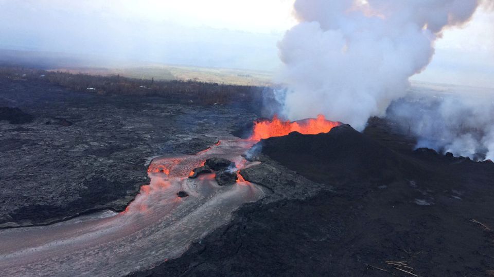 Erupción en Hawaii