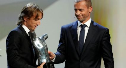 Modric, mejor jugador del año de la UEFA (VIDEO)