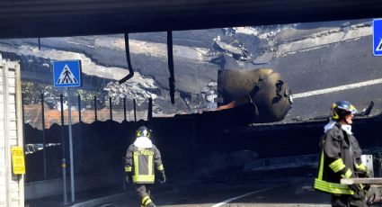 Explosión de camión cisterna deja al menos 2 muertos y 67 heridos en Italia (VIDEO)
