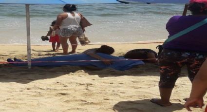 Muere turista al ser arrastrado por alto oleaje en Acapulco