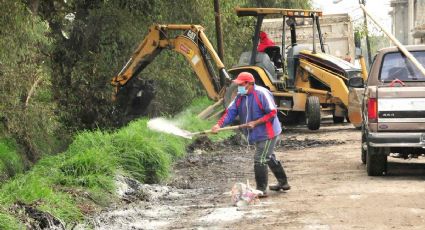 Avanza 90% labores de limpieza en San Mateo por desborde de Río Lerma, Edomex